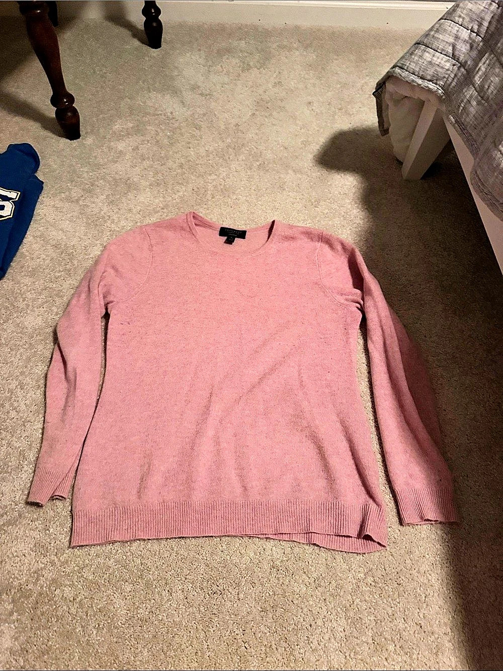 Charter Club Cashmere Crewneck Sweater Pink